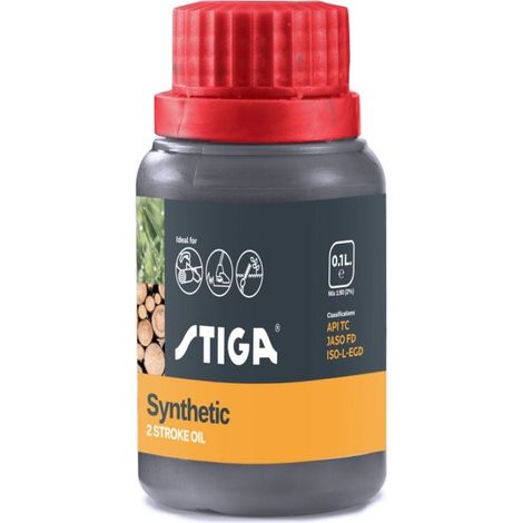 Olio motore Stiga a 2 tempi per miscela 2T 100 ml per decespugliatori e seghe