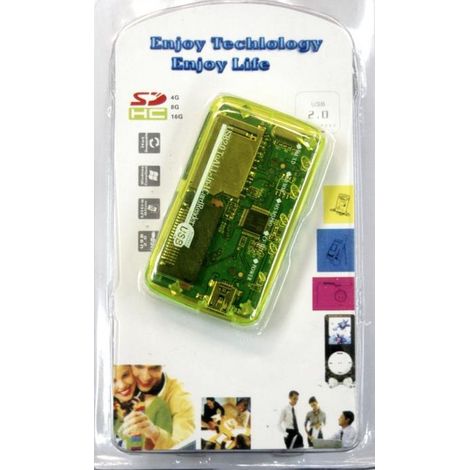 Lector tarjetas memoria usb 2.0 23 en 1 (1/2)