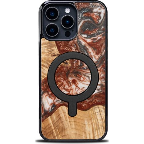 Funda única Bewood para iPhone 16 Pro Max - Planetas - Venus con MagSafe (1/5)