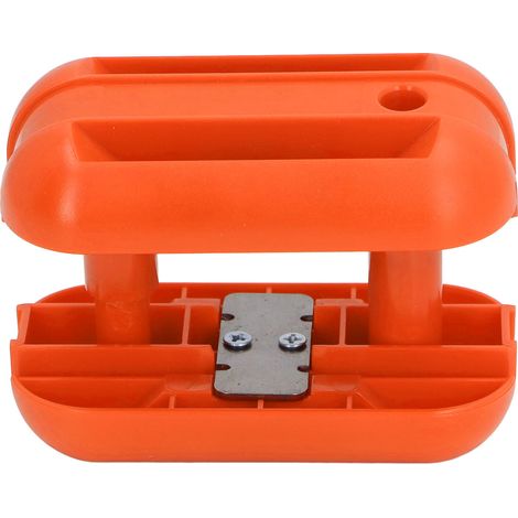 Affleureuse à chant manuelle bois avec lame acier carbone orange outil de finition menuiserie (1/5)