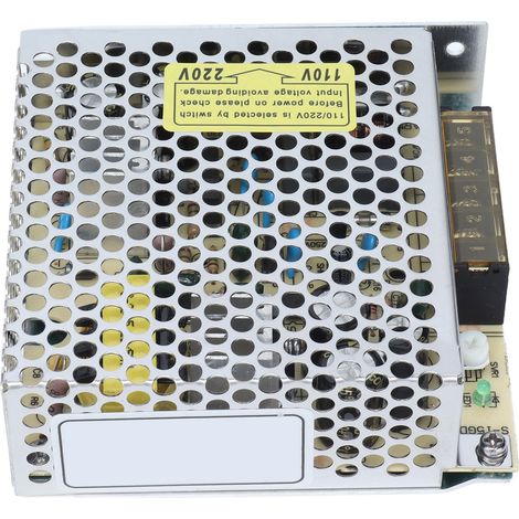 25-W-5-V-Schaltnetzteil, Stromrichter aus Aluminiumlegierung, Sicherheitsschutz, abriebfest, Netzteil S-25-5 (1/5)