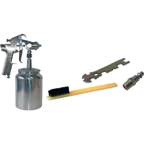 AEROTEC Druckluftfarbspritzpistole Kit-Line HVLP 1 l - 160123M