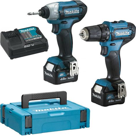 Juego de 2 máquinas BL1040B (DF333D + TD110D) MAKITA - CLX224SMJ