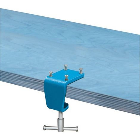 HEUER abrazadera de mesa grosor de mesa 10-60 mm ancho de mordaza 100 mm para tamaño 90 / 100 mm - 119 100