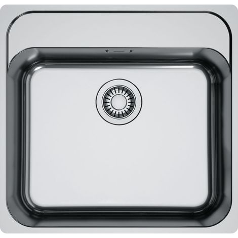 Cuve Smart SRX 210-50 en inox - 530 x 510 x 171 mm - sous-meuble 55 cm - vidage manuel - Franke (1/3)