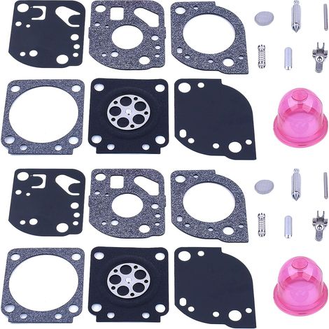 Pour Poulan pour taille-haies PP025, PP26E, PP125, PP325, SM705, SM706 modèle PP258TP pièces de coupe, kit de réparation de diaphragme de carburateur, pour Zama RB-117 C1U-W19 (1/5)
