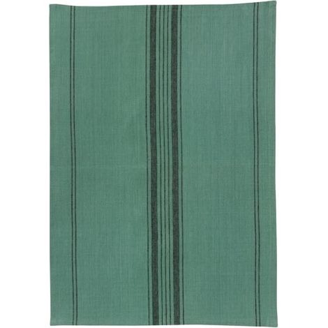 Paño de cocina 50 x 70 cm Rayas verdes y grises - Kilia - Winkler
