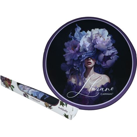 Carmani, tovaglietta rotonda in plastica - lozano/Flowers on the head