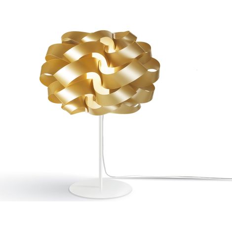 Lampada Da Scrivania Moderna Cloud Polilux ® New Gold E Metallo 1 Luce E14 (1/2)