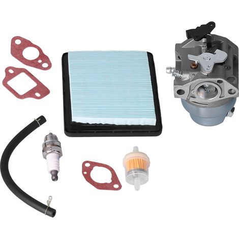 Kit de 8 pièces : Carburateur, Filtre à air, Bougies et Joints pour Moteurs Honda GCV160
