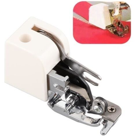 Coupeur latéral Pied-de-biche pour Machine à coudre, coupe latérale, surjet, accessoire de pièce de deco linge (1/4)