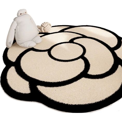 Tapis de sol absorbant effet cachemire, tapis de salle de bain, tapis de toilette, tapis de cuisine, tapis de porte antidérapant à séchage rapide (1/5)