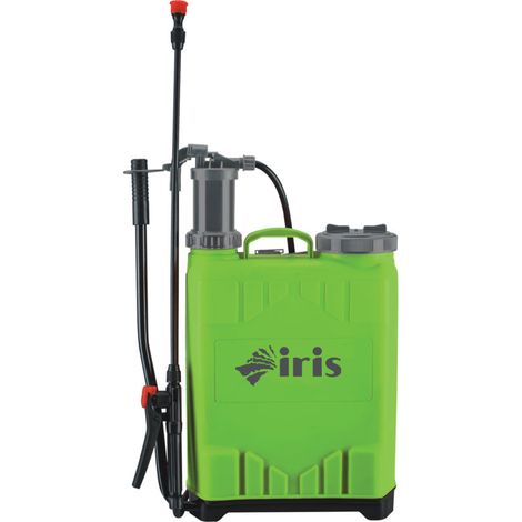 Pompe à dos de sac à dos 12 L Nébuliseur d'épaule en plastique - Iris Garden (1/4)