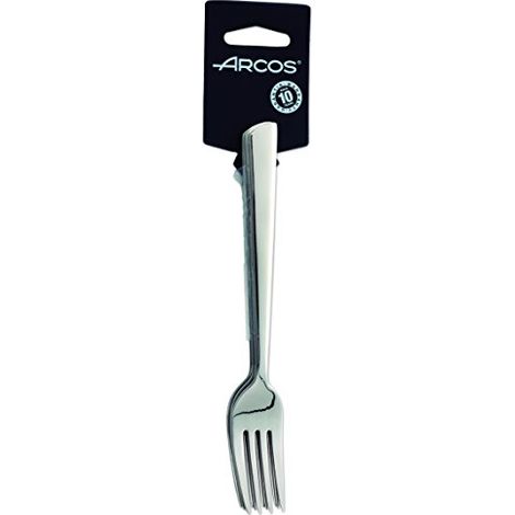 Set di forchette da dessert Arcos Toscana 574500 monoblocco di un pezzo di acciaio inox 18/10, di 3 pezzi e foglia di 18 cm in esposizione (1/3)