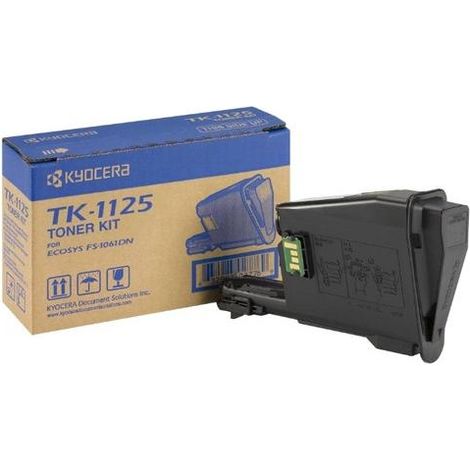 Toner Nero Kyocera Mita TK1125 per stampanti FS-1061, compatibile con modello 1T02M70NL1