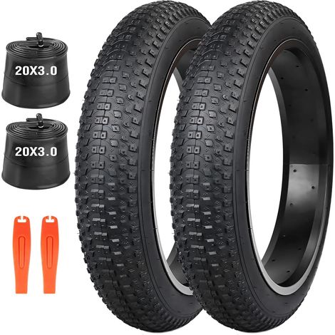 Pneus de vélo électrique greliving 20x3,0 Pneu de vélo Gros 76-406 pneus de vélo 40 p.s.i