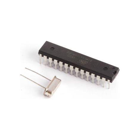 Whadda ATMEGA328P CI MCU CON BOOTLOADER ARDUINO UNO Y OSCILADOR DE CRISTAL 16 MHz