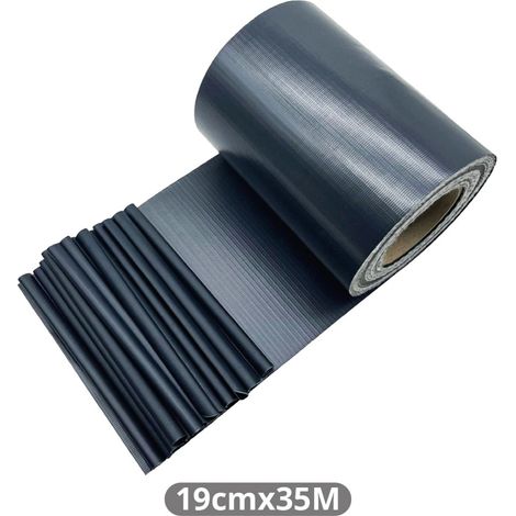 Cinta de ocultación 19cm x 35M 450g Gris Antracita