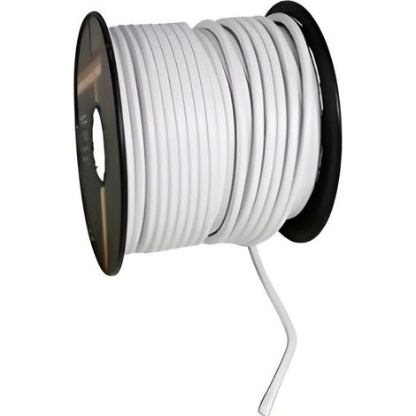 Câble antenne TV ou satellite - NEXANS - Coaxial 25 m - Monoconducteur - Norme 17 VATC - 75 ohms