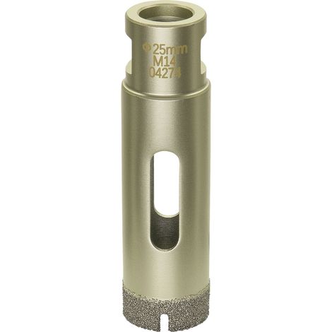 Diewe Fliesen Diamantbohrer Premium 7 Fliesenbohrer für Winkelschleifer M14 ø 25mm