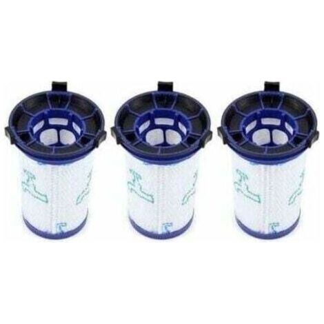 Lot de 3 filtres de rechange pour aspirateurs sans fil Rowenta Air Force 360 / X-Pert Essential 260 RH9037 RH9038 RH9039 RH9051 RH9057 RH9079 RH9081 RH9086 (alternative à ZR009001) – TRIMEC (1/4)