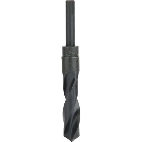 Foret hélicoïdal HSS de 1/2 pouce de diamètre à queue réduite, 20 mm