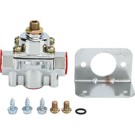 Régulateur de pression de carburant alliage de zinc 14 PSI 3/8in NPT Port 12804 pour carburateurs Edelbrock (1/5)