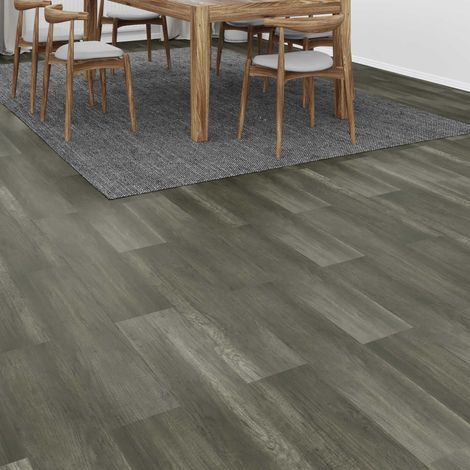 Teenpull – Laminatboden 15 pcs Gealtertes Grau 101 x 20 x 0,8 cm (1/5)