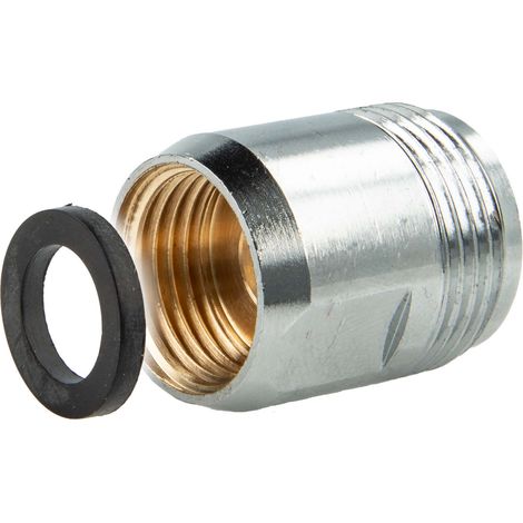 tecuro Aufnahme Adapter für Ausläufe an Armaturen, 1/2 IG x 3/4 AG (1/5)