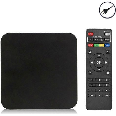 4K-TV-Set-Top-Box mit Mediaplayer für Android 7.1 (Videoformate, AU-Stecker, 4 GB RAM, 64 GB Speicher)