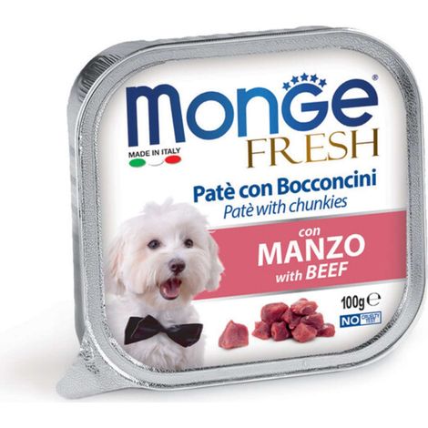 MONGE FRESH GR.100 MANZO - 1 pezzo