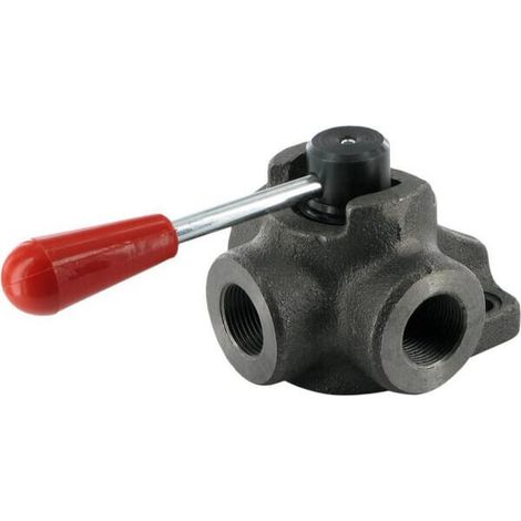 V谩lvula de 3 v铆as L 3/4 BSP OLEODINAMICA MARCHESINI DH203B (1/5)