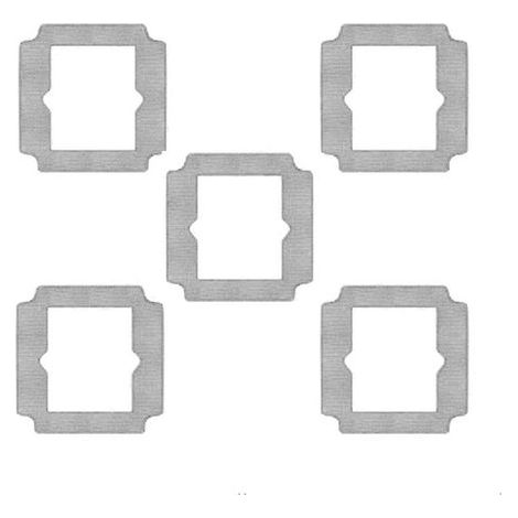 Lingettes de nettoyage pour robot lave-vitres Ecovacs MINI 2 / AIR 2 / ONE PRO, lingettes réutilisables, accessoires et pièces de rechange, lot de 5