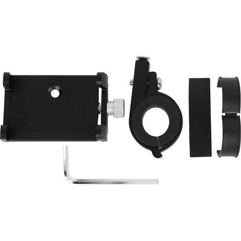 Support téléphone vélo étanche, fixation guidon pour GPS et smartphone en équipement cycliste. (1/5)
