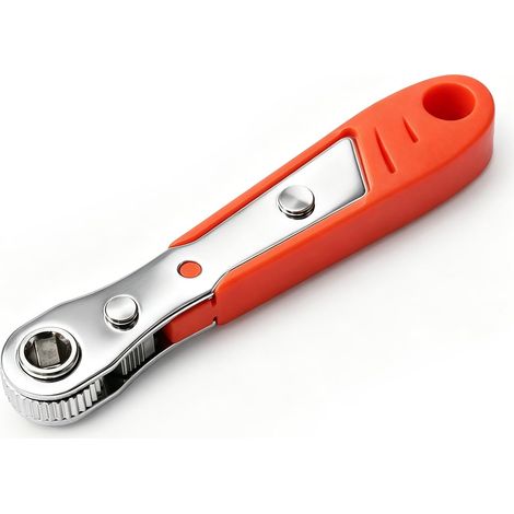 Cliquet Tournevis, Magnétique Mini Clé à Cliquet 1/4" à Couple Elevé per Réparation, Clé à cliquet magnétique,clé à cliquet à 36 dents, parfait pour Électronique, Bricolage et Réparations Précises (1/5)