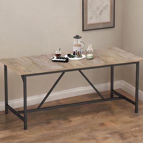 Table de salle à manger 180 x 80 x 75,5 cm (1/5)