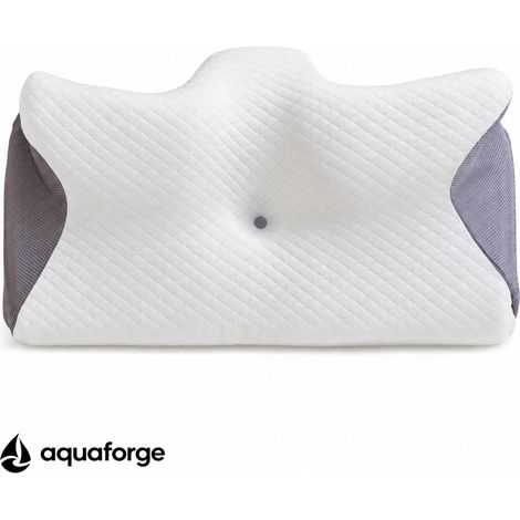 Almofada Cervical Ergonómica Espuma Viscoelástica Respirável 50 x 30 cm (1/5)