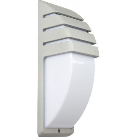 Applique da esterno 35cm E27 argento IP54 SU-MA 1836AL (1/5)