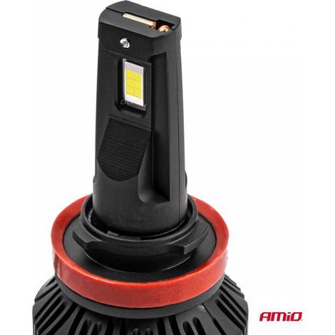 Ampoules LED pour voiture série X3 H8 H9 H11 H16 6500K Canbus AMIO-02981 (1/5)