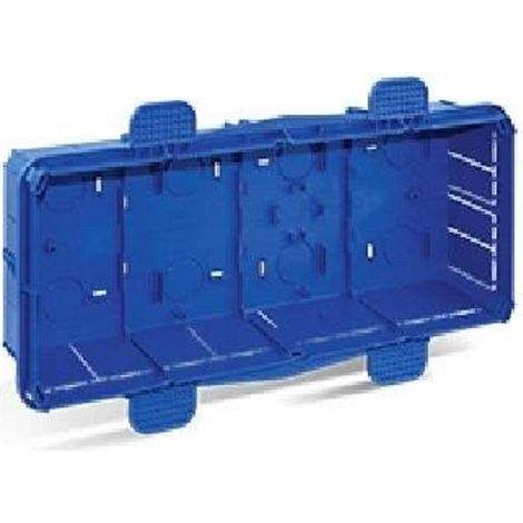 Scatola da incasso di derivazione con coperchio ip40 498x214x75mm ave bl09cgc