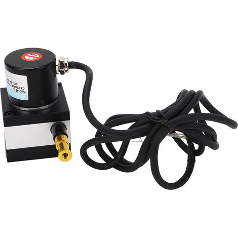 Codeur à fil tiré incrémental, course 10-1200 mm, diamètre 38 mm, interrupteur à câble, alimentation DC8-24V, encodeur à impulsion optionnel (1/5)