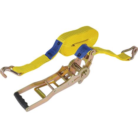 Zurrgurt 2-teilig Spanngurt mit Ratsche ideal zur Ladesicherung Ergo 5000kg - 10 m