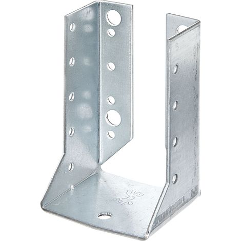 Sabot de poutre type B - 60 x 100 mm – Acier galvanisé sendzimir – Marque Alberts