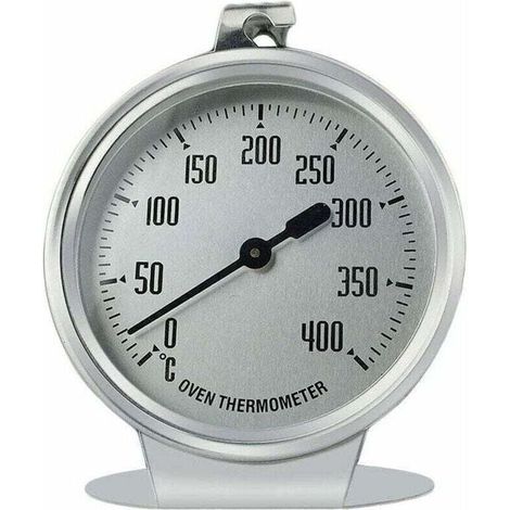 Oven and Grill Thermometer, Oven Thermometer, Grill/Smoker Monitoring Thermometer, Large Display Clearly Showing Temperatures (1/4)