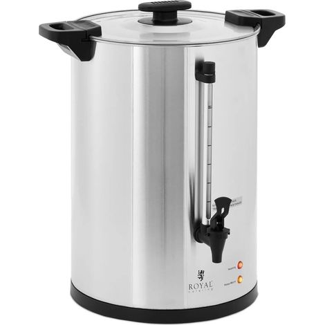 Cafetera profesional de acero inoxidable de 20 litros color plata 140009486 (1/5)