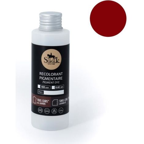 Pittura Pelle/Similpelle (125ml, 15-BORDEAUX) - SOFOLK - Manutenzione per Sedile e Volante di Auto, Divano, Scarpe (1/4)