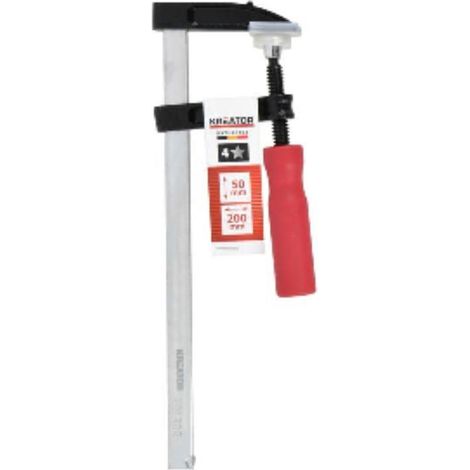 FPLUS sargento d/pletin.200 , Descripción
Con este sargento de 260 mm, puede sujetar objetos y materiales de hasta 200 mm de grosor, evitando que se muevan o se suelten.
Sus princ