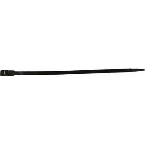Schwarzes Rilsan: 9 X 350 mm (50 Stück)