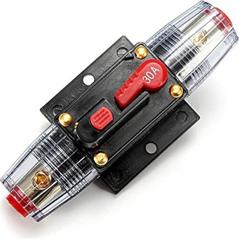 - DC 12 V, 20 A, 30 A, 50 A, 60 A, 80 A - Protection de voiture - Support de disjoncteur (1/2)