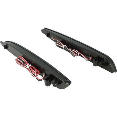 Kit 2 Fanali Posteriori A Led Nero Fume Per Mazda 3 Sostituzione Riflettore Catarifrangente Originale (1/3)